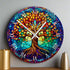 Tree of Life Suncatcher Effect Clock
